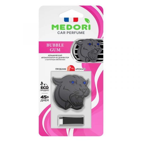 Chalk car perfume for deflector Medori Bubble Gum